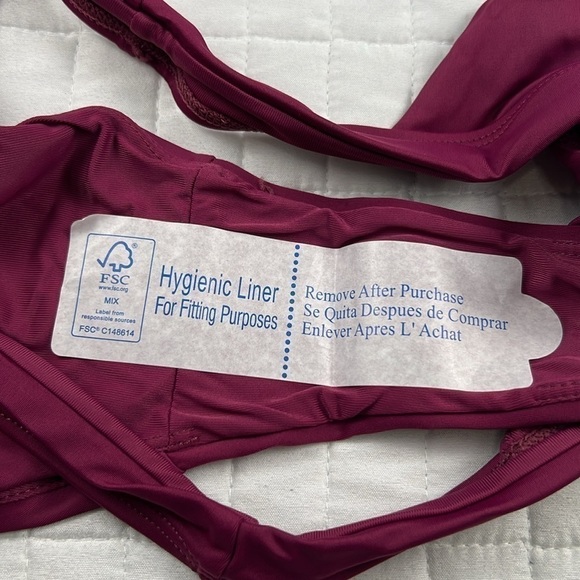 Andie Swim The Caicos Bikini Hipster Bottom in Plum Purple Size XS NWT - Picture 10 of 11